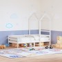 Kinderbett aus massivem weißem Holz 118x70x176,5 cm von , Zubehör für Betten und Lattenroste - Ref: Foro24-846986, Preis: 81,...