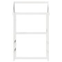Kinderbett aus massivem weißem Holz 118x70x176,5 cm von , Zubehör für Betten und Lattenroste - Ref: Foro24-846986, Preis: 81,...