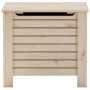 Caja de almacenaje con tapa RANA madera maciza pino 60x49x54 cm by , Storage trunks - Ref: Foro24-4002319, Price: 74,77 €, Di...