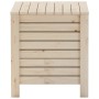 Caja de almacenaje con tapa RANA madera maciza pino 60x49x54 cm by , Storage trunks - Ref: Foro24-4002319, Price: 74,77 €, Di...