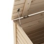 Caja de almacenaje con tapa RANA madera maciza pino 60x49x54 cm by , Storage trunks - Ref: Foro24-4002319, Price: 74,77 €, Di...