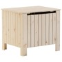 Caja de almacenaje con tapa RANA madera maciza pino 60x49x54 cm by , Storage trunks - Ref: Foro24-4002327, Price: 74,57 €, Di...
