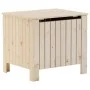 Caja de almacenaje con tapa RANA madera maciza pino 60x49x54 cm by , Storage trunks - Ref: Foro24-4002327, Price: 73,46 €, Di...
