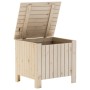 Caja de almacenaje con tapa RANA madera maciza pino 60x49x54 cm by , Storage trunks - Ref: Foro24-4002327, Price: 74,57 €, Di...