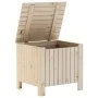 Caja de almacenaje con tapa RANA madera maciza pino 60x49x54 cm by , Storage trunks - Ref: Foro24-4002327, Price: 73,46 €, Di...