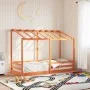 Techo de cama infantil madera maciza marrón 75x190 cm de , Camas y somieres - Ref: Foro24-847011, Precio: 123,75 €, Descuento: %