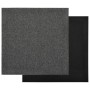 Teppichbodenfliesen 20 Stück 5m² 50x50cm Anthrazitgrau von vidaXL, Böden und Teppiche - Ref: Foro24-147309, Preis: 105,73 €, ...