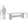 Set de comedor de jardín 11 pzas y cojines ratán sintético gris by , Garden sets - Ref: Foro24-3277604, Price: 1,00 €, Discou...