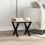 Massivholz-Kiefer- und Stahlrahmen-Couchtisch 50x50x35 cm von , Küchen- und Esstische - Ref: Foro24-3282681, Preis: 59,44 €, ...