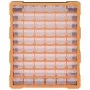 Multi-drawer organizer with 60 drawers 38x16x47.5 cm by vidaXL, Toolboxes - Ref: Foro24-147587, Price: 54,39 €, Discount: %
