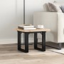 Massivholz-Kiefer- und Stahlrahmen-Couchtisch, 50x50x35,5 cm. von , Küchen- und Esstische - Ref: Foro24-3282725, Preis: 63,44...