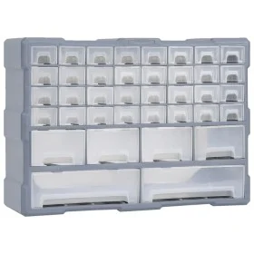 Multi-drawer organizer with 40 drawers 52x16x37.5 cm by vidaXL, Toolboxes - Ref: Foro24-147578, Price: 53,20 €, Discount: %