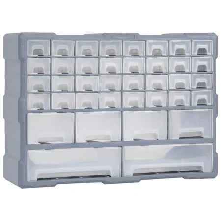 Multi-drawer organizer with 40 drawers 52x16x37.5 cm by vidaXL, Toolboxes - Ref: Foro24-147578, Price: 53,20 €, Discount: %