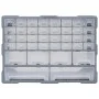 Multi-drawer organizer with 40 drawers 52x16x37.5 cm by vidaXL, Toolboxes - Ref: Foro24-147578, Price: 53,20 €, Discount: %
