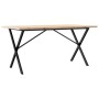 Mesa de comedor marco X madera maciza pino acero 160x80x75,5 cm von , Küchen- und Esstische - Ref: Foro24-3282765, Preis: 140...