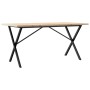 Mesa de comedor marco X madera maciza pino acero 160x80x75,5 cm von , Küchen- und Esstische - Ref: Foro24-3282765, Preis: 140...