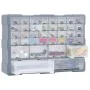 Multi-drawer organizer with 40 drawers 52x16x37.5 cm by vidaXL, Toolboxes - Ref: Foro24-147578, Price: 53,20 €, Discount: %