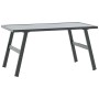 Bancos de jardín cojines 8 pzas acero recubrimiento polvo negro by , Garden sets - Ref: Foro24-3283737, Price: 985,05 €, Disc...