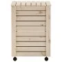 Wäschekorb mit Rädern FROSCH Massivholz Kiefer 45x45x64 cm von , Wäschekörbe - Ref: Foro24-4002325, Preis: 76,33 €, Rabatt: %