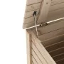 Cesta ropa sucia con ruedas RANA madera maciza pino 45x45x64 cm by , Laundry baskets - Ref: Foro24-4002325, Price: 76,33 €, D...