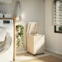 Cesta ropa sucia con ruedas RANA madera maciza pino 45x45x64 cm by , Laundry baskets - Ref: Foro24-4002333, Price: 75,82 €, D...