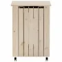 Wäschekorb mit Rädern FROSCH Massivholz Kiefer 45x45x64 cm von , Wäschekörbe - Ref: Foro24-4002333, Preis: 74,68 €, Rabatt: %