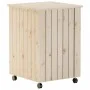 Wäschekorb mit Rädern FROSCH Massivholz Kiefer 45x45x64 cm von , Wäschekörbe - Ref: Foro24-4002333, Preis: 74,68 €, Rabatt: %