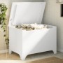 Caja de almacenaje y tapa RANA madera maciza blanca 80x49x54 cm by , Storage trunks - Ref: Foro24-4002338, Price: 111,61 €, D...