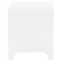 Caja de almacenaje y tapa RANA madera maciza blanca 80x49x54 cm by , Storage trunks - Ref: Foro24-4002338, Price: 111,61 €, D...