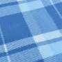 Faltbare Picknickdecke aus kariertem Samt in Blau 200x200 cm von , Camping und Wandern - Ref: Foro24-4004208, Preis: 30,31 €,...