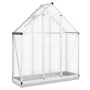 Gewächshaus mit silbernem Aluminiumrahmen 169x58x202 cm von , Gewächshäuser - Ref: Foro24-4005819, Preis: 323,83 €, Rabatt: %