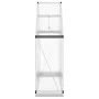 Gewächshaus mit silbernem Aluminiumrahmen 169x58x202 cm von , Gewächshäuser - Ref: Foro24-4005819, Preis: 323,83 €, Rabatt: %
