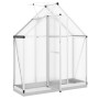 Gewächshaus mit silbernem Aluminiumrahmen 169x58x202 cm von , Gewächshäuser - Ref: Foro24-4005819, Preis: 272,69 €, Rabatt: %