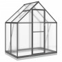 Invernadero con marco base aluminio antracita 169x114x202 cm de , Invernaderos - Ref: Foro24-4005827, Precio: 353,14 €, Descu...