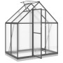 Invernadero con marco base aluminio antracita 169x114x202 cm de , Invernaderos - Ref: Foro24-4005827, Precio: 353,14 €, Descu...