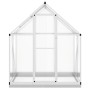 Gewächshaus mit silbernem Aluminiumrahmen 169x114x202 cm von , Gewächshäuser - Ref: Foro24-4005825, Preis: 330,26 €, Rabatt: %