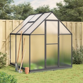Invernadero con marco base aluminio antracita 169x169x202 cm by , Greenhouses - Ref: Foro24-4005833, Price: 443,86 €, Discoun...