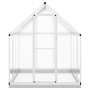 Gewächshaus mit silbernem Aluminiumrahmen 169x169x202 cm von , Gewächshäuser - Ref: Foro24-4005831, Preis: 351,28 €, Rabatt: %