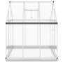 Gewächshaus mit silbernem Aluminiumrahmen 169x169x202 cm von , Gewächshäuser - Ref: Foro24-4005831, Preis: 351,28 €, Rabatt: %