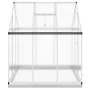 Invernadero con marco base aluminio plateado 169x169x202 cm de , Invernaderos - Ref: Foro24-4005831, Precio: 357,89 €, Descue...