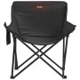 Sillas de camping con bolsillo plegables 2 unidades negro by , Garden chairs - Ref: Foro24-366548, Price: 71,16 €, Discount: %
