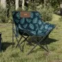 Campingstühle mit faltbarer Tasche, 2 Stück, Blättermuster. von , Gartenstühle - Ref: Foro24-366555, Preis: 59,08 €, Rabatt: %