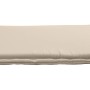 Cojines de asiento de jardín cuadrados 2 uds taupe 45x45x2 cm
