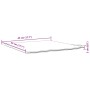 Cojines de asiento de jardín cuadrados 4 uds crema 45x45x2 cm by , Cushions for chairs and sofas - Ref: Foro24-847729, Price:...