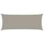 Toldo de vela rectangular HDPE gris claro 160 g/m² 2x5 m by , Umbrellas - Ref: Foro24-4001978, Price: 30,82 €, Discount: %