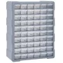 Multi-drawer organizer with 60 drawers 38x16x47.5 cm by vidaXL, Toolboxes - Ref: Foro24-147588, Price: 54,55 €, Discount: %