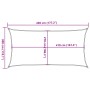 Toldo de vela rectangular HDPE arena 160 g/m² 3x4,5 m by , Umbrellas - Ref: Foro24-4002040, Price: 39,12 €, Discount: %