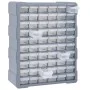 Multi-drawer organizer with 60 drawers 38x16x47.5 cm by vidaXL, Toolboxes - Ref: Foro24-147588, Price: 54,55 €, Discount: %