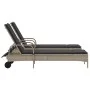 Tumbonas con cojines 2 unidades ratán sintético gris claro by , Loungers - Ref: Foro24-3261439, Price: 333,37 €, Discount: %