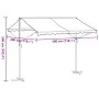 Toldo de pie tela y acero azul y blanco 300x300 cm de , Sombrillas - Ref: Foro24-368931, Precio: 261,09 €, Descuento: %